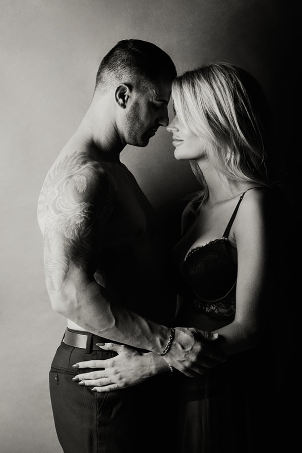 couples boudoir photography