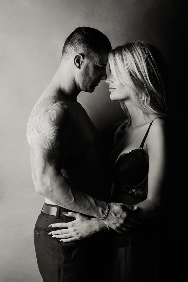 couples boudoir photography